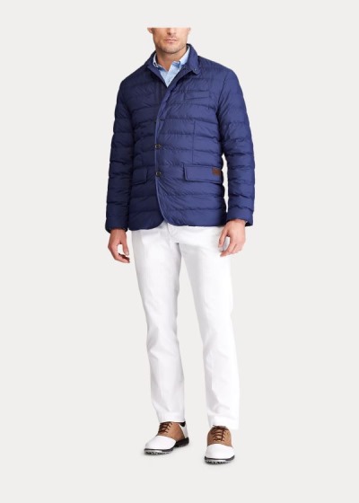 Ralph Lauren Quilted Water-Repellent Jakke Herre Danmark (PEKYO0789)